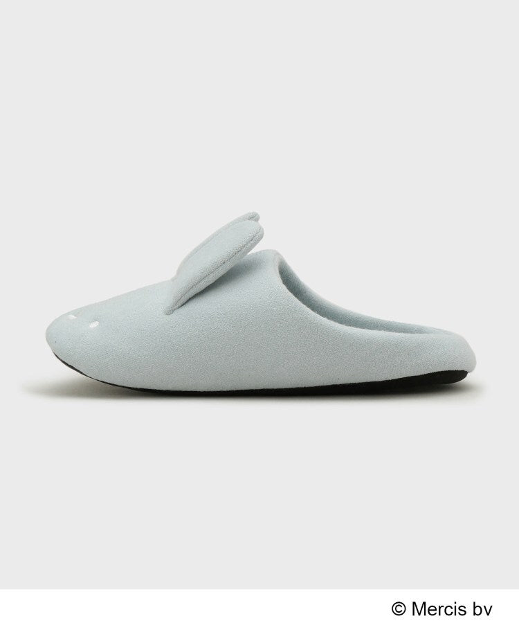 オペーク ドット クリップ OPAQUE.CLIP ◆【miffy】パイル地ルームスリッパ (ブラック(019)) ブラック(019)