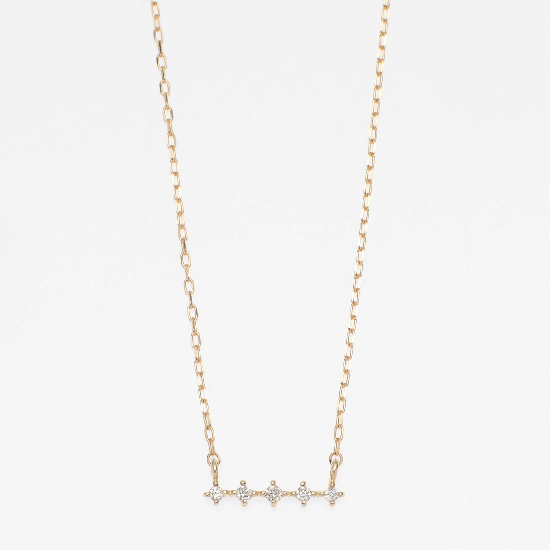 オペーク ドット クリップ OPAQUE.CLIP K10 ダイヤバーネックレス (クリスタル/透明(009)) クリスタル/透明(009)