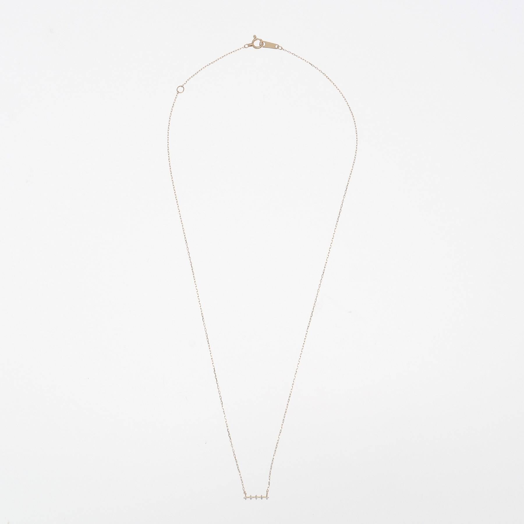 オペーク ドット クリップ OPAQUE.CLIP K10 ダイヤバーネックレス (クリスタル/透明(009)) クリスタル/透明(009)