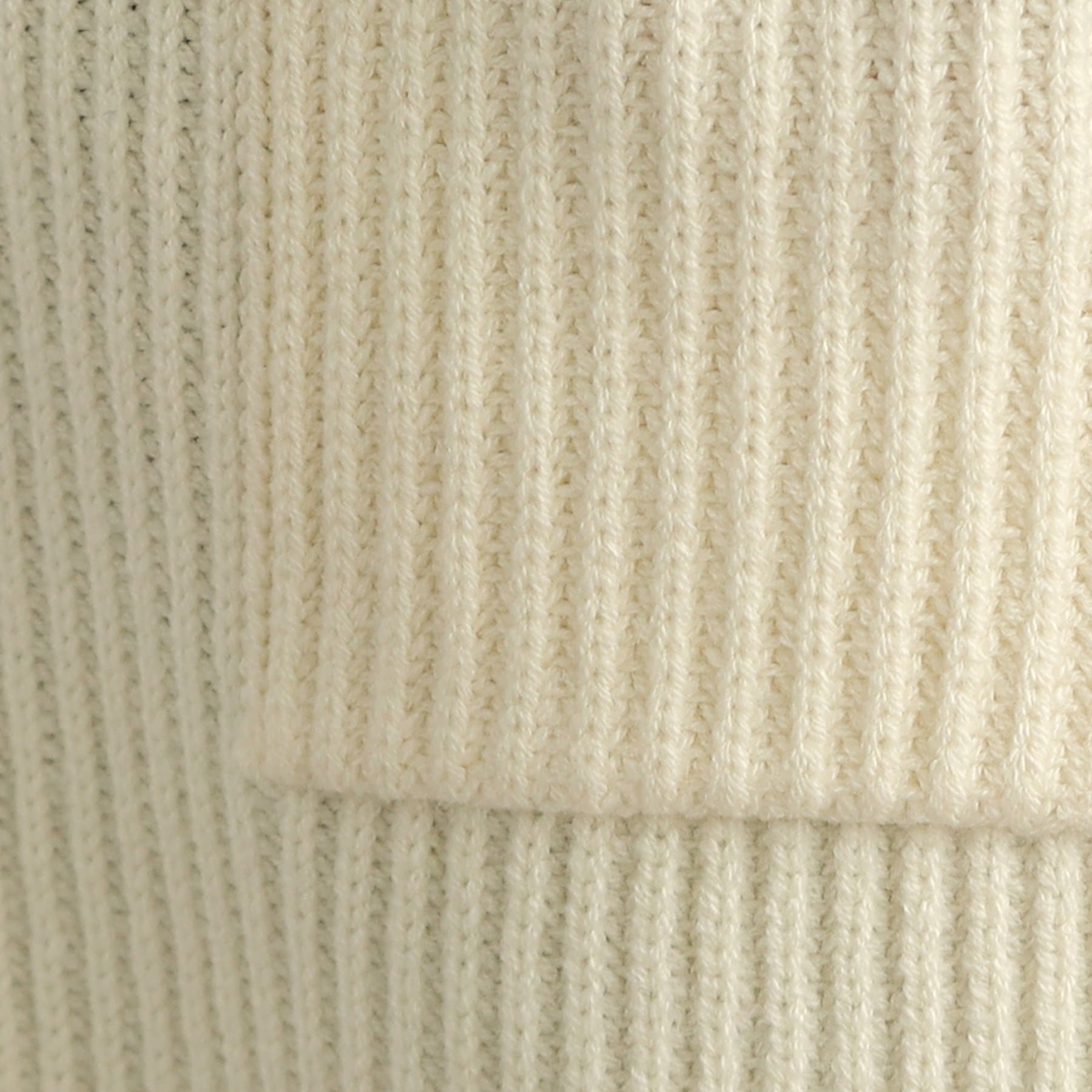 オペーク ドット クリップ OPAQUE.CLIP 金ボタン付ポケットVネックニット【洗濯機洗い可】