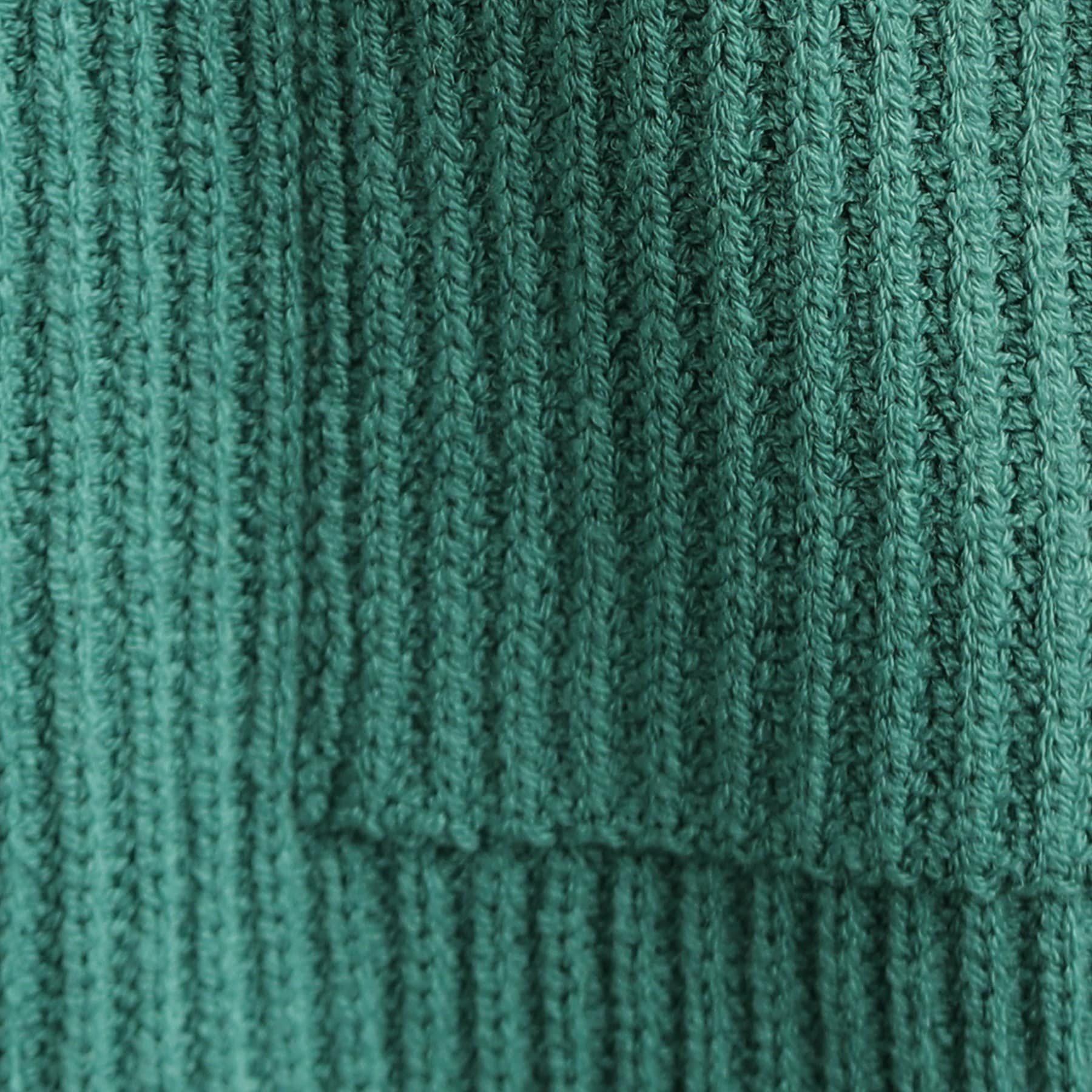 オペーク ドット クリップ OPAQUE.CLIP 金ボタン付ポケットVネックニット【洗濯機洗い可】