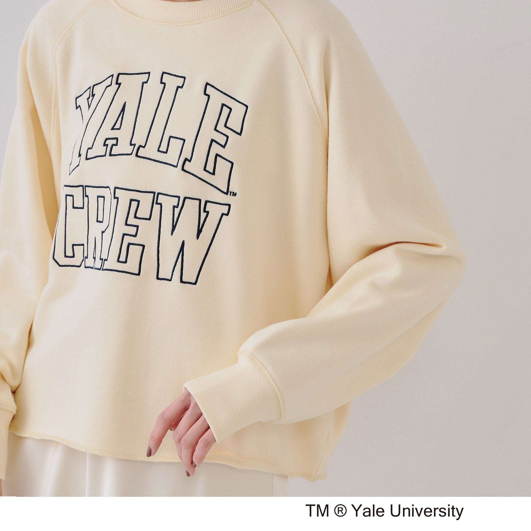 OPAQUE.CLIP OPAQUE.CLIP College Logo Sweat Pullover