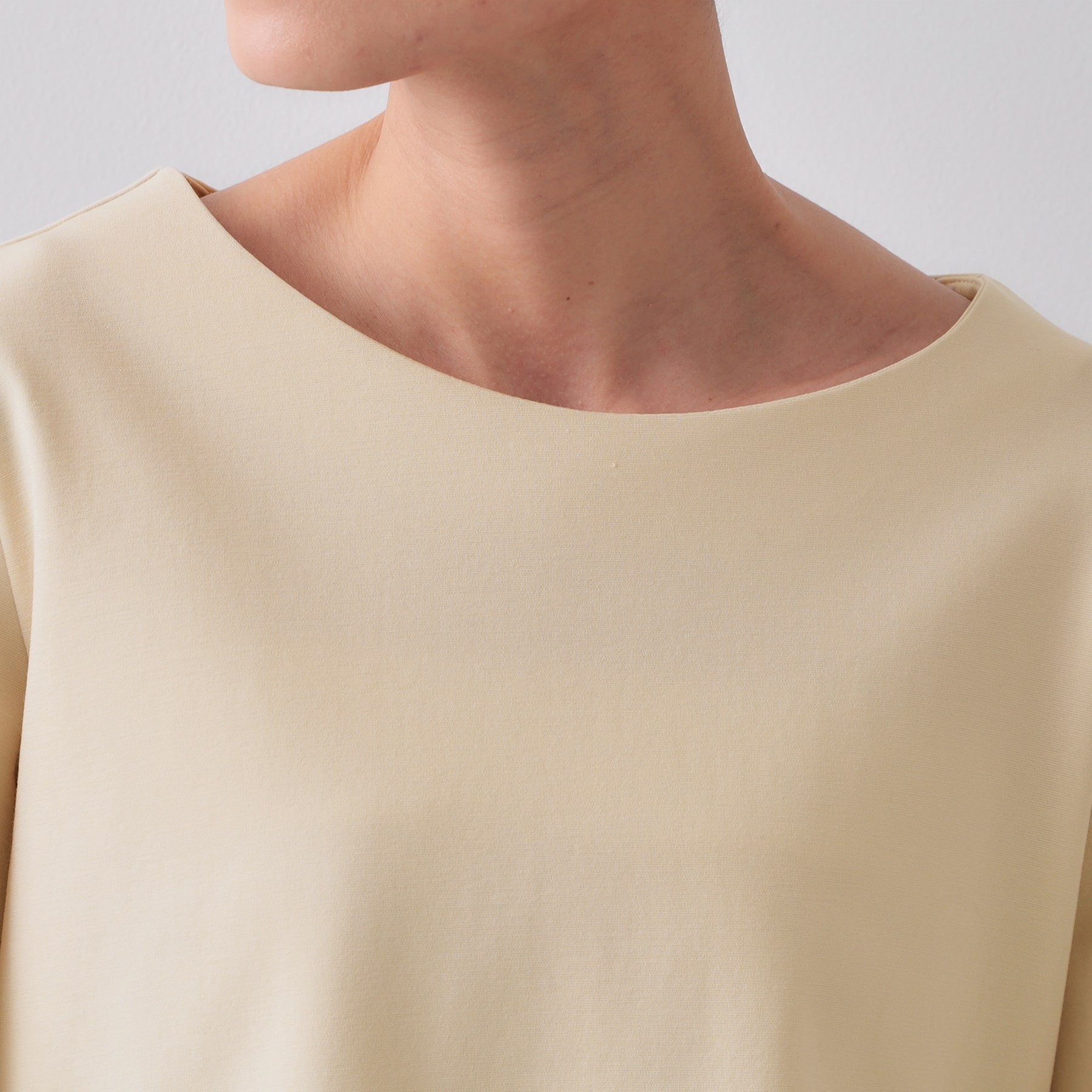 オペーク ドット クリップ OPAQUE.CLIP タックスリーブペプラムトップス【洗濯機洗い可】 (ホワイト(001)) ホワイト(001)