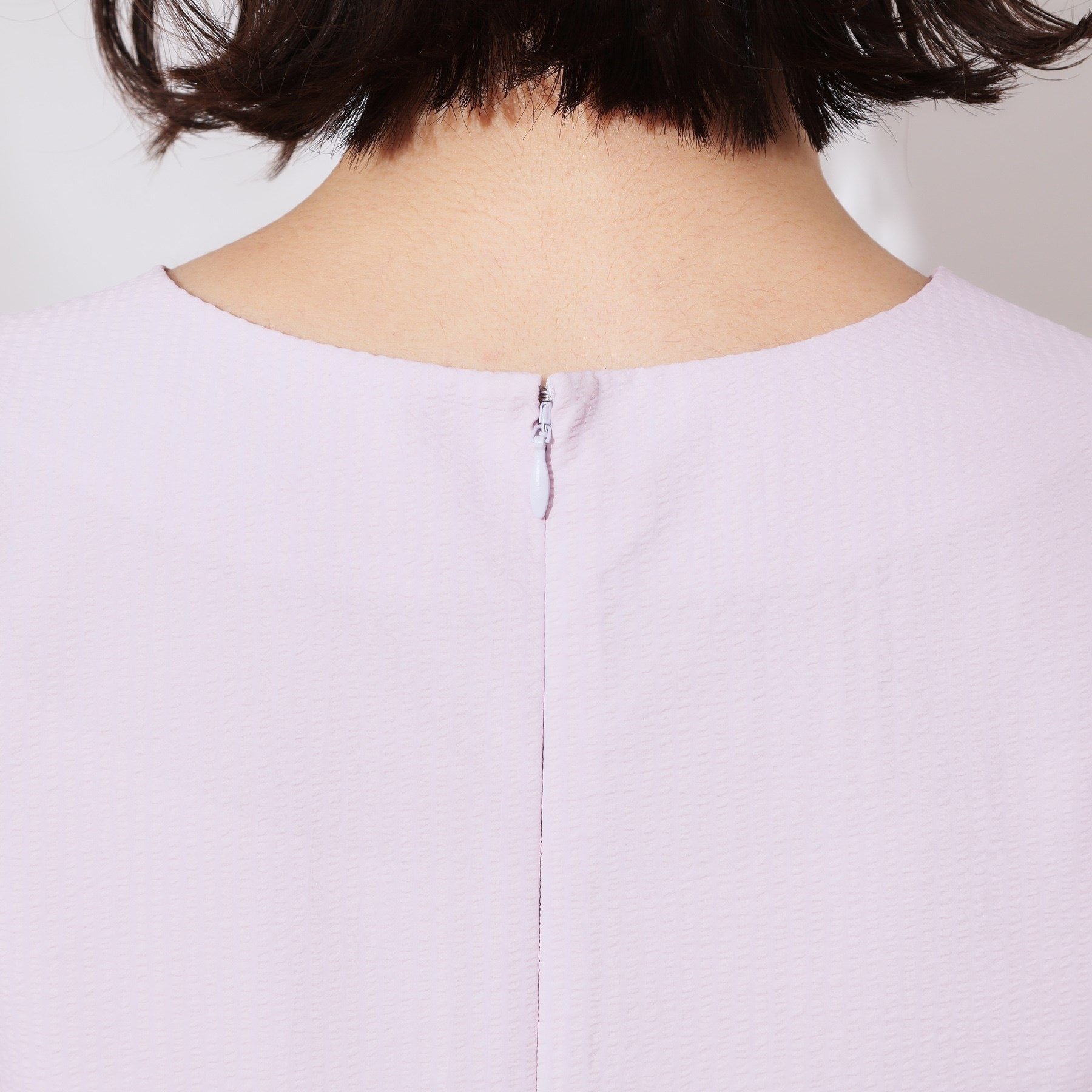 オペーク ドット クリップ OPAQUE.CLIP サッカーストライプワンピース【洗濯機洗い可/吸水速乾】 (ピンク(071)) ピンク(071)