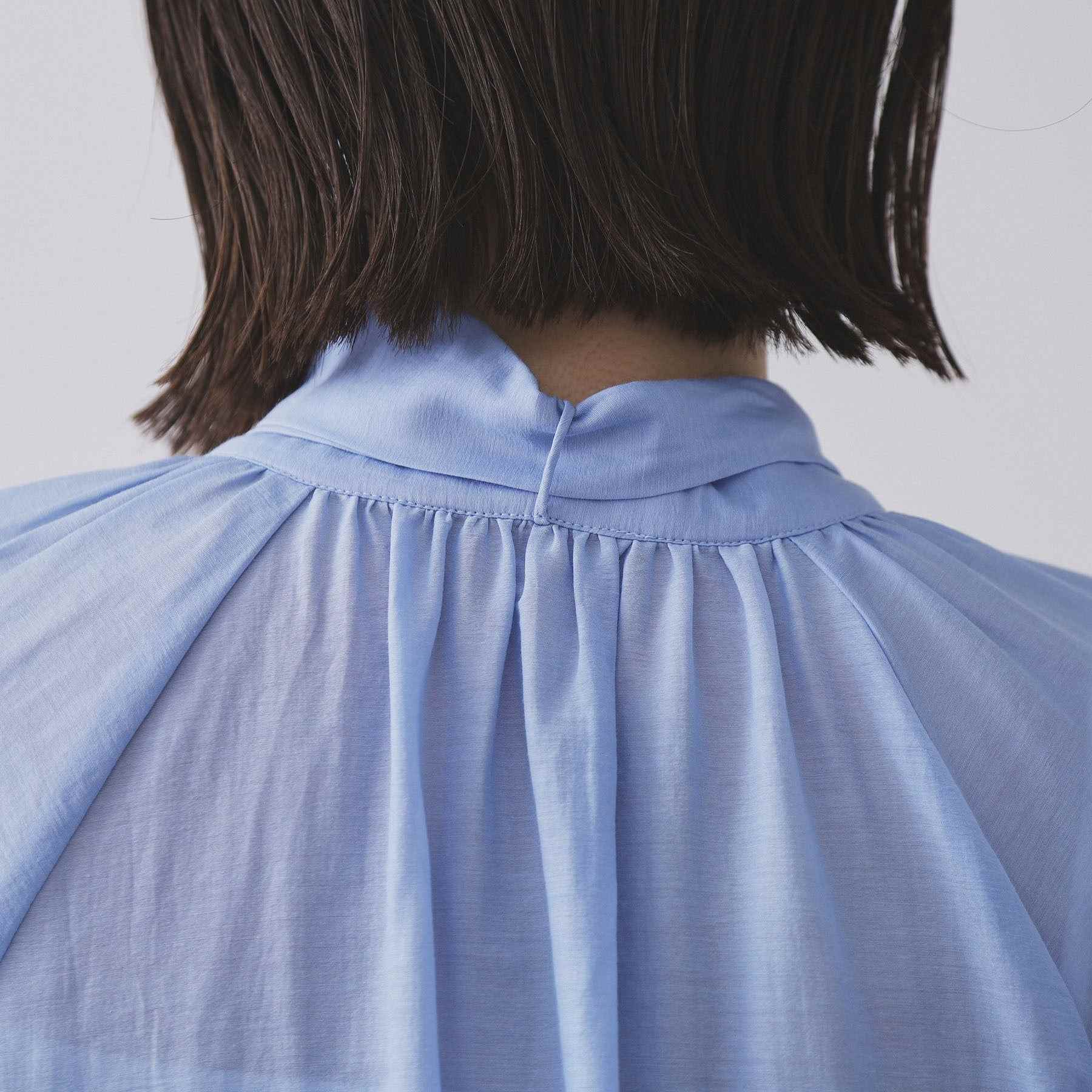 オペーク ドット クリップ OPAQUE.CLIP 2WAYシアーボウタイブラウス【洗濯機洗い可】 (チャコールグレー(014)) チャコールグレー(014)