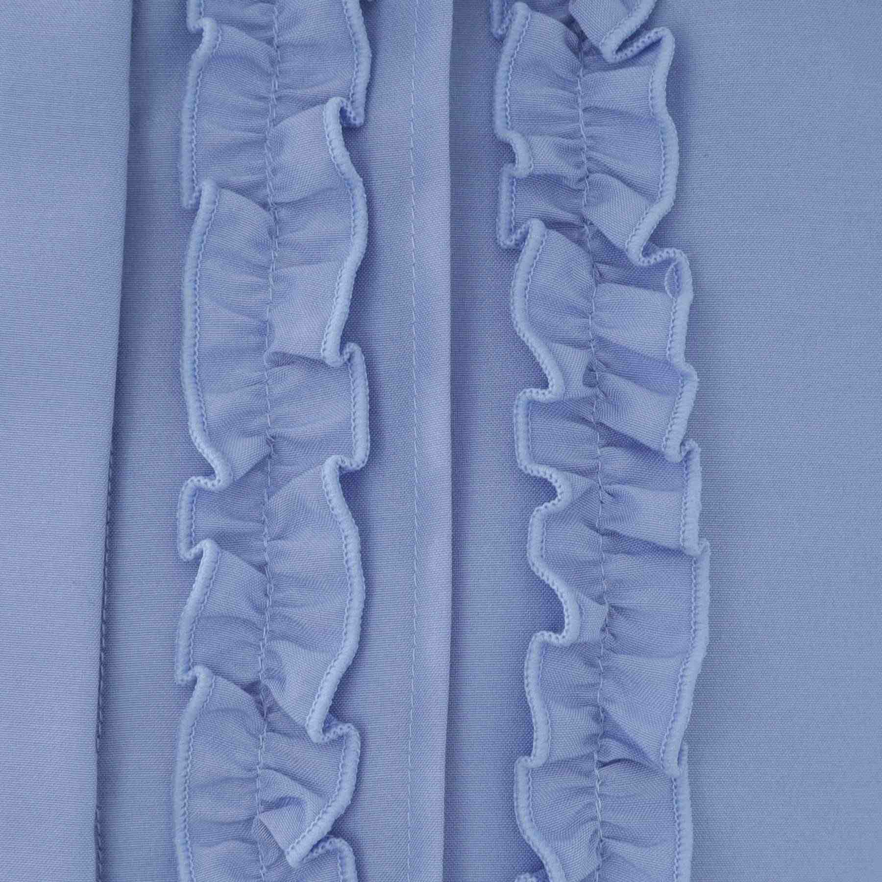 オペーク ドット クリップ OPAQUE.CLIP フロントフリルブラウス【洗濯機洗い可】 (ホワイト(001)) ホワイト(001)