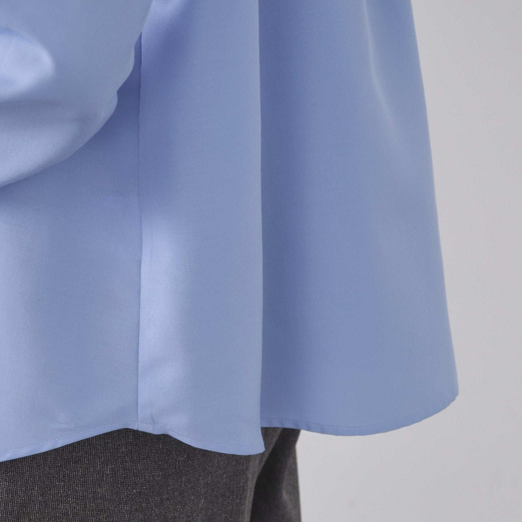 オペーク ドット クリップ OPAQUE.CLIP フロントフリルブラウス【洗濯機洗い可】 (ホワイト(001)) ホワイト(001)