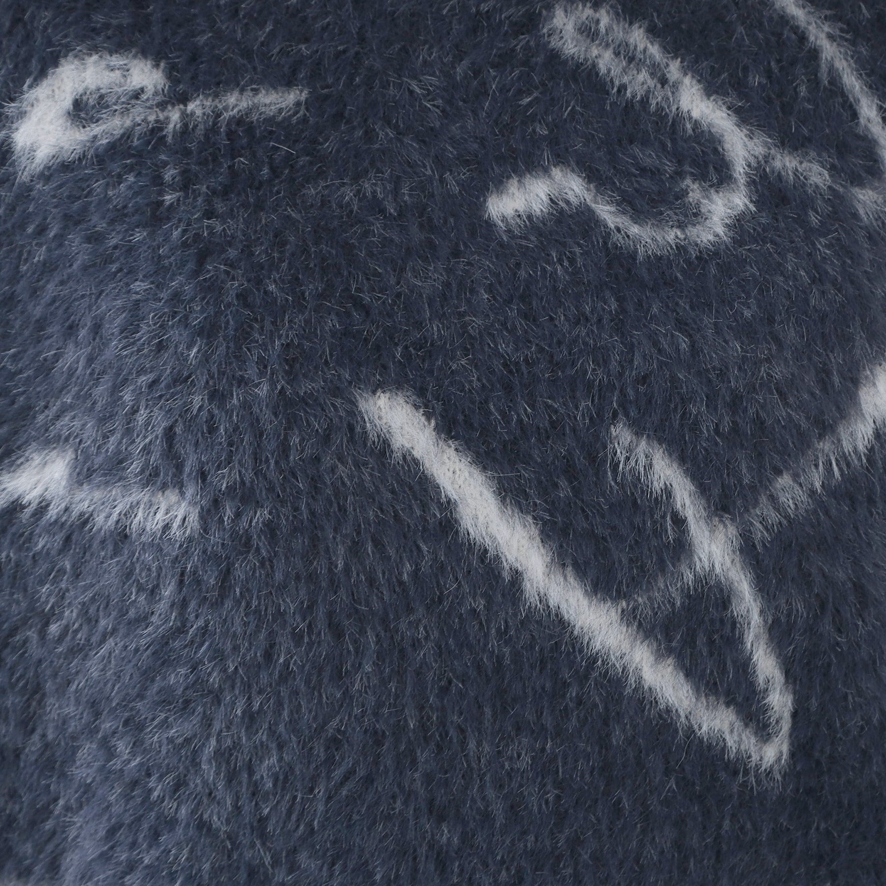 オペーク ドット クリップ OPAQUE.CLIP アート柄シャギーニット【洗濯機洗い可】 (グレー(112)) グレー(112)