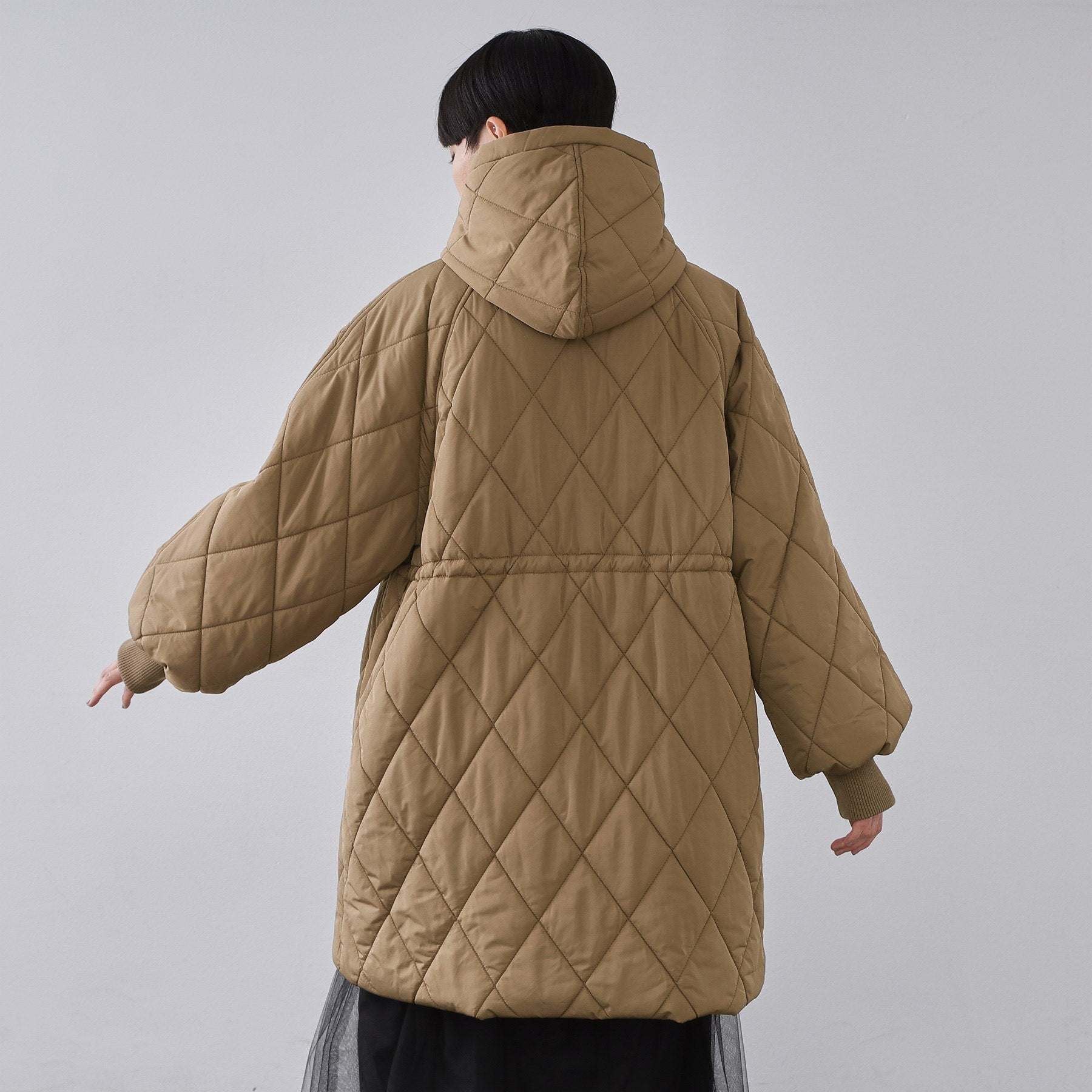 オペーク ドット クリップ OPAQUE.CLIP 撥水キルティングロングコート【洗える】 (ブラック(019)) ブラック(019)