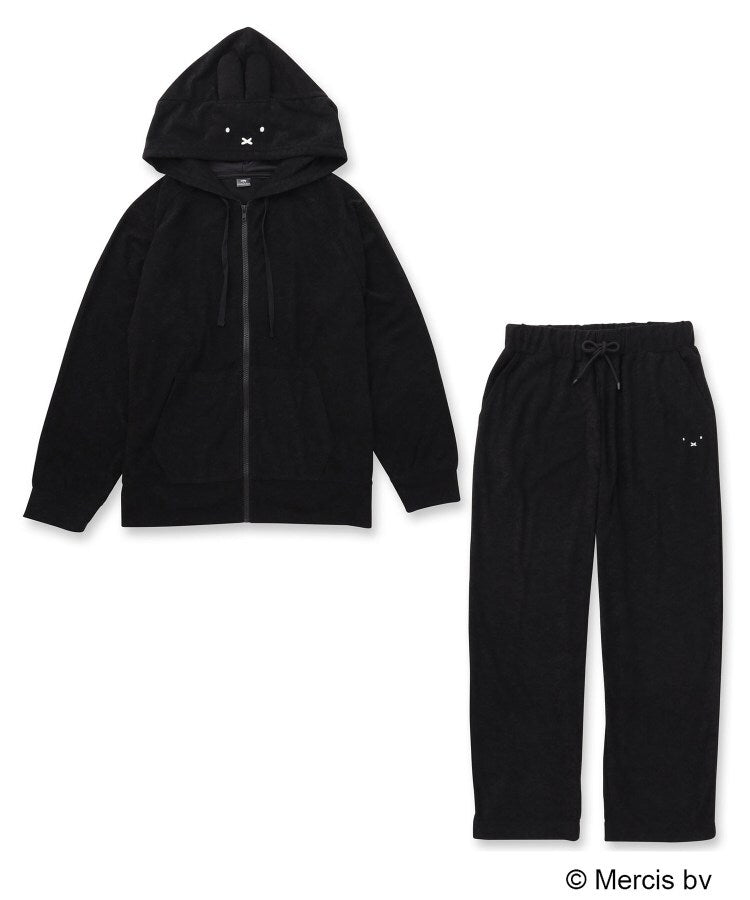 オペーク ドット クリップ OPAQUE.CLIP ◆【miffy】パイル地ルームSet Up (ブラック(019)) ブラック(019)