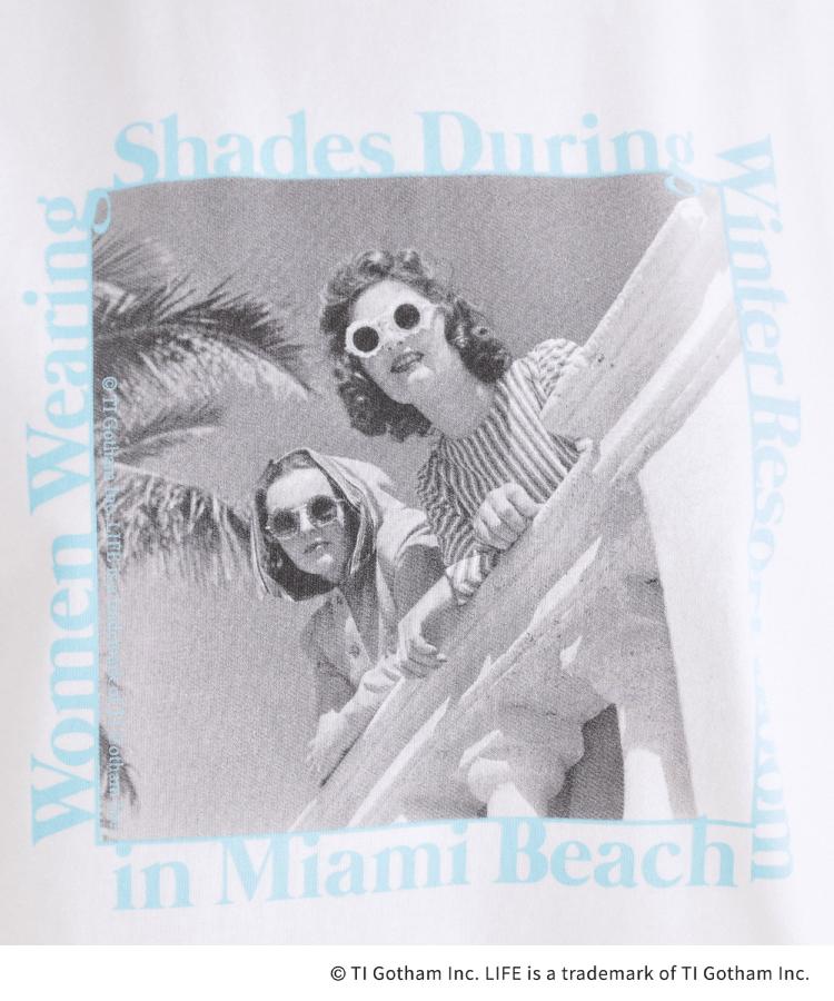 オペーク ドット クリップ OPAQUE.CLIP 【LIFE PICTURE COLLECTION】アソートフォトTシャツ (ホワイト(101)) ホワイト(101)