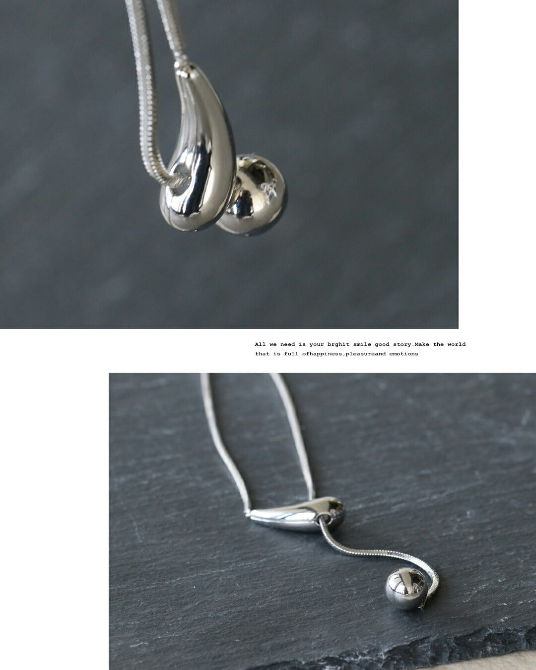 オトナ OTONA 好みで長さをアレンジ!ニュアンスチェーンネックレス (シルバー) シルバー