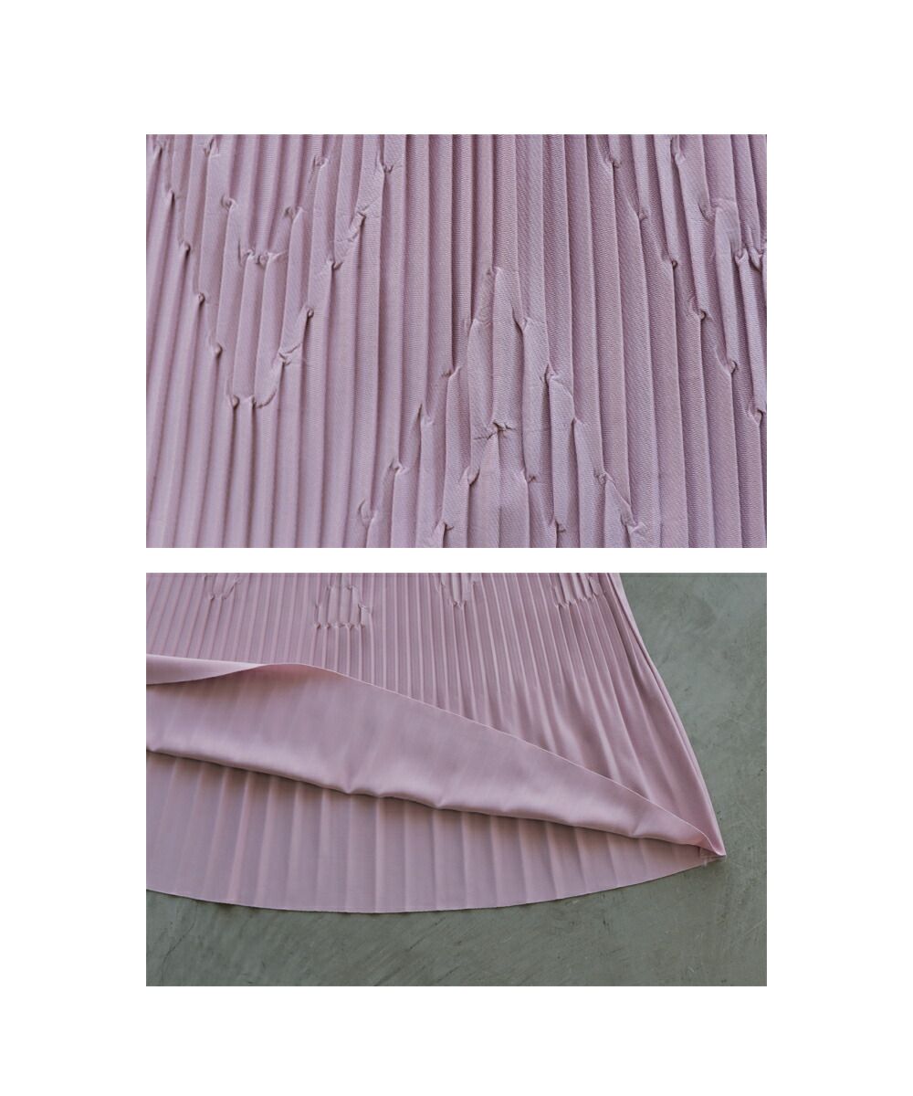 オトナ OTONA いつものプリーツとちょっと違う!?ジグザグラインでシャレ感上がる大人のプリーツスカート