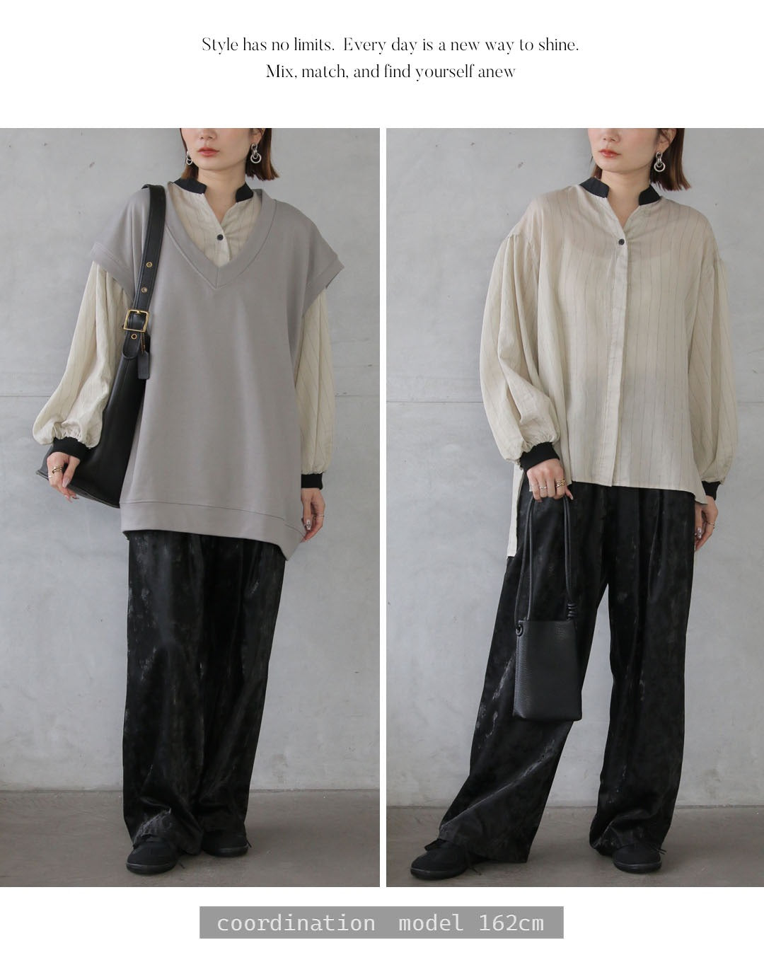 オトナ OTONA ラクなのに、こなれ見え 大人のためのゆるストライプシャツ (アイボリー) アイボリー