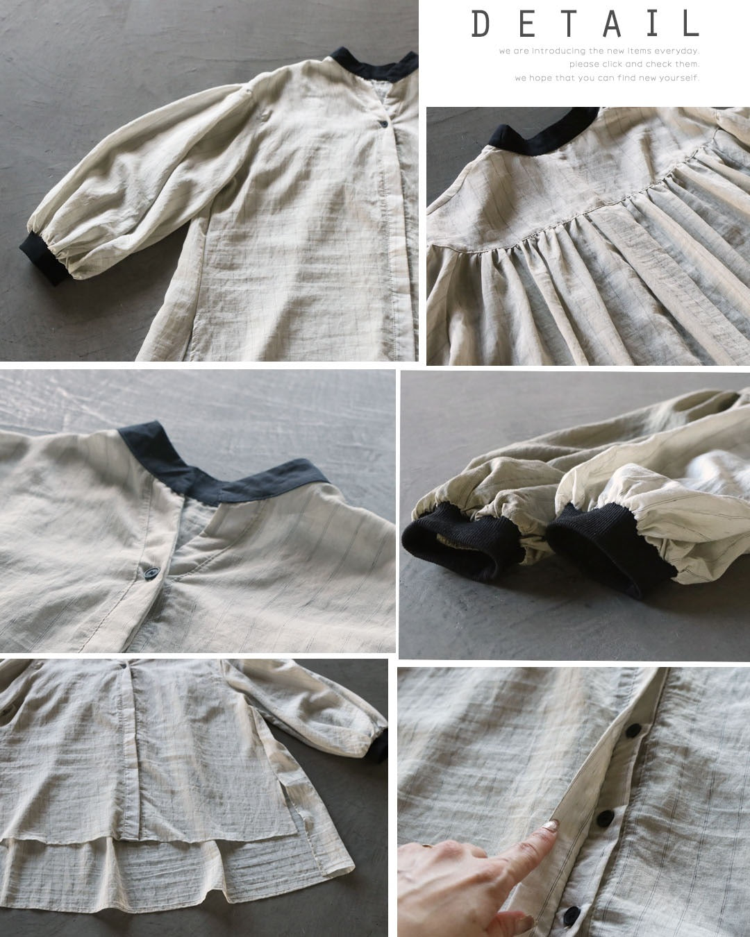 オトナ OTONA ラクなのに、こなれ見え 大人のためのゆるストライプシャツ (アイボリー) アイボリー