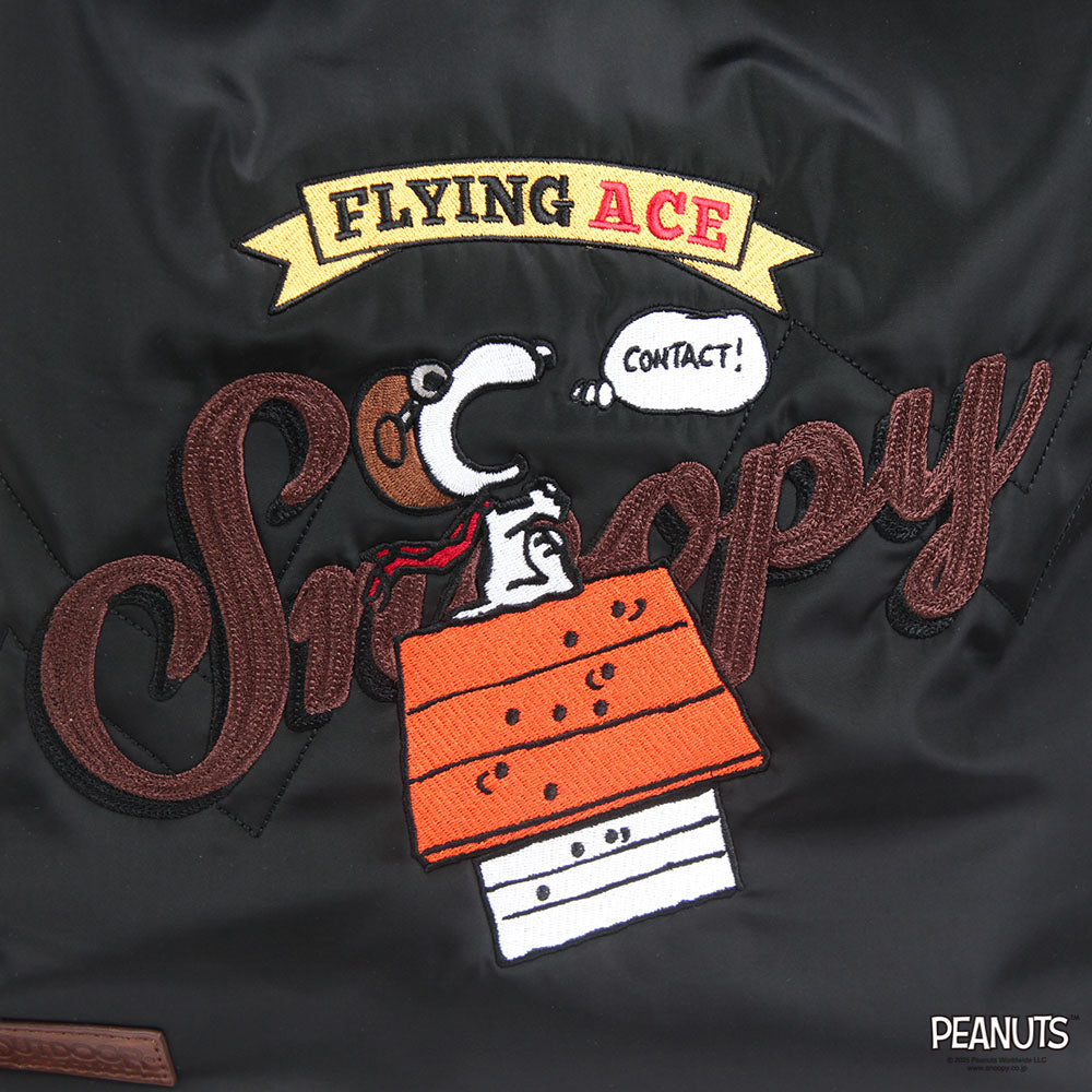 アウトドアプロダクツ OUTDOOR PRODUCTS アウトドアプロダクツ OUTDOORPRODUCTSPEANUTSコレクション スヌーピー 2Wayショルダー (クロ) クロ