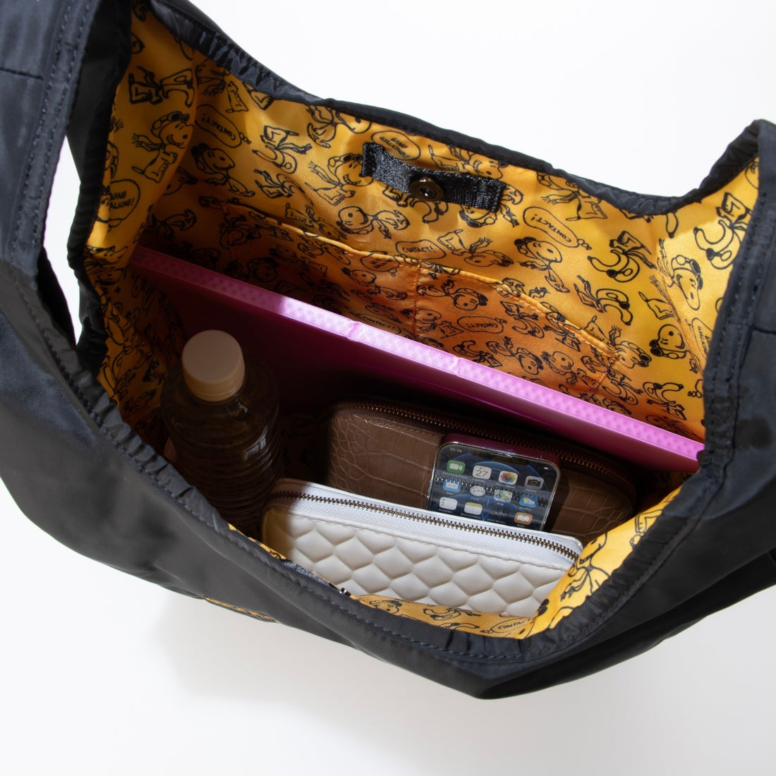 アウトドアプロダクツ OUTDOOR PRODUCTS アウトドアプロダクツ OUTDOORPRODUCTSPEANUTSコレクション スヌーピー 2Wayショルダー (クロ) クロ