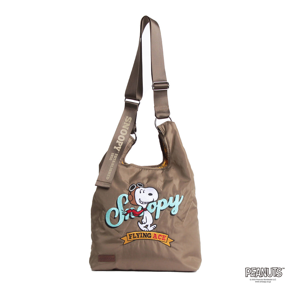 アウトドアプロダクツ OUTDOOR PRODUCTS アウトドアプロダクツ OUTDOORPRODUCTSPEANUTSコレクション スヌーピー 2Wayショルダー (オーク) オーク