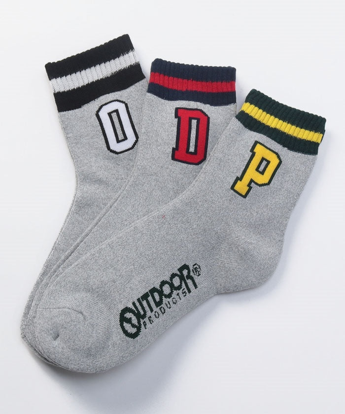 アウトドアプロダクツ OUTDOOR PRODUCTS 【OUTDOORPRODUCTS】吸湿 発熱 3P ソックス あったか 靴下 3足組 (A) A