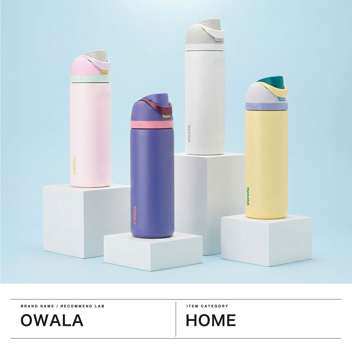 オワラ owala 日本正規品 水筒 直飲み ストロー ボトル かわいい 軽量 おしゃれ ドリンクボトル 保冷 大容量 710ml ステンレス ストラップ ステンレスボトル 真空 ストロー付き FreeSip 24oz 【返品不可商品】 (OpenAir) OpenAir