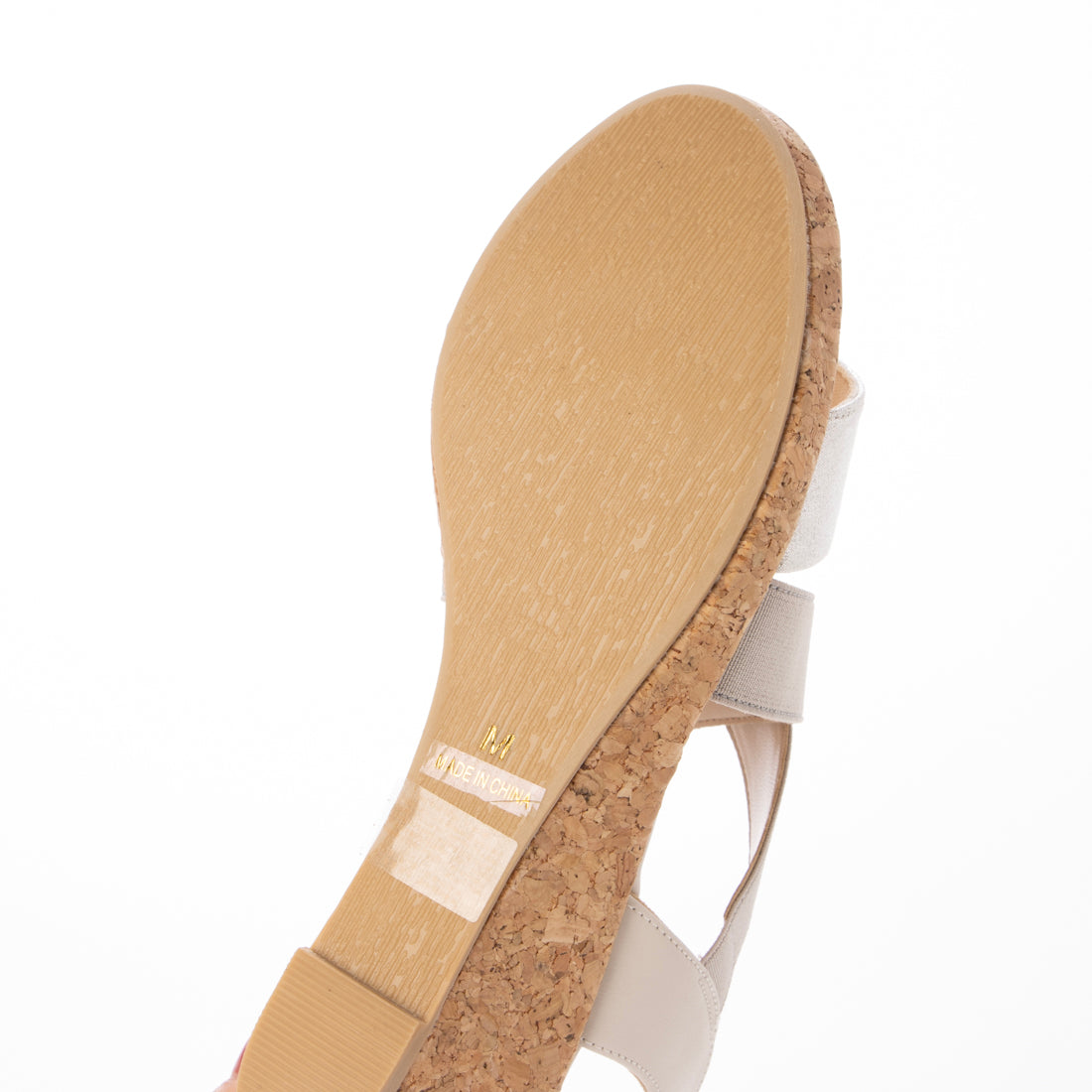 ピッティ Pitti 【WEB限定】コルクウエッジサンダル (シルバー) シルバー