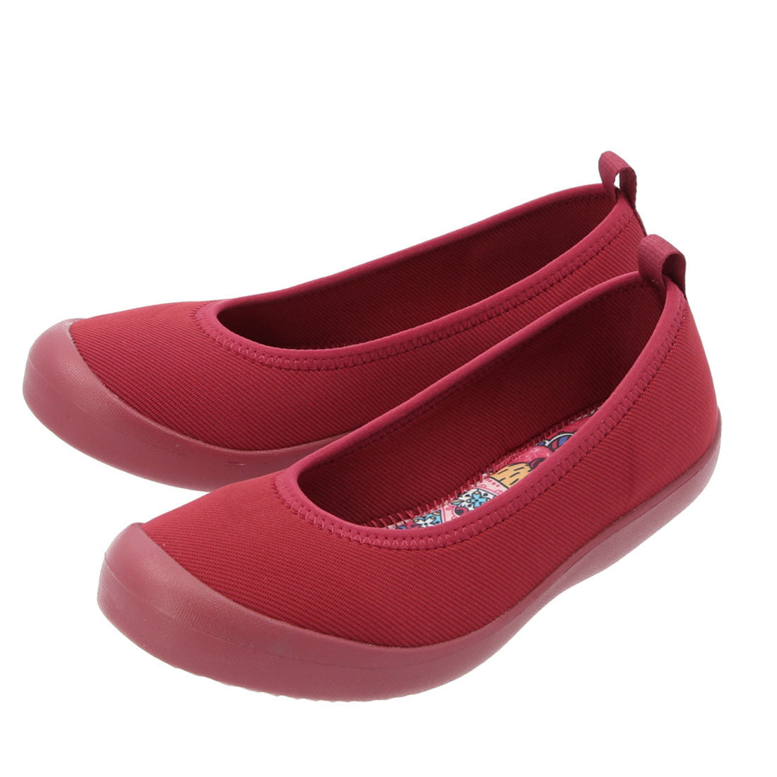 パンジー Pansy リラックス ストレッチシューズ 2120,レッド