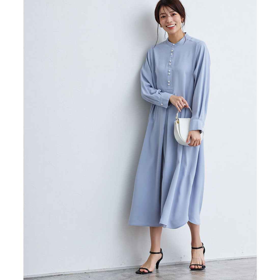 ハーフラウンドハンドバッグ