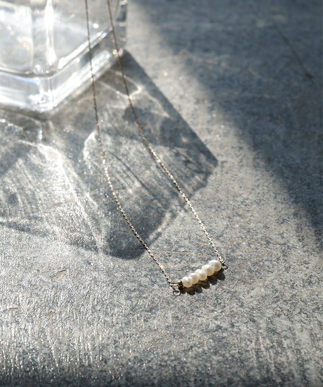 マーベラス バイ ピエロ marvelous by Pierrot 淡水パールライナーネックレス (ゴールド) ゴールド