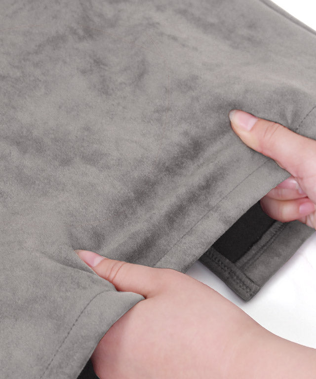 マーベラス バイ ピエロ marvelous by Pierrot カットスエードタイトスカート (アイボリー) 【ノーマル】 アイボリー