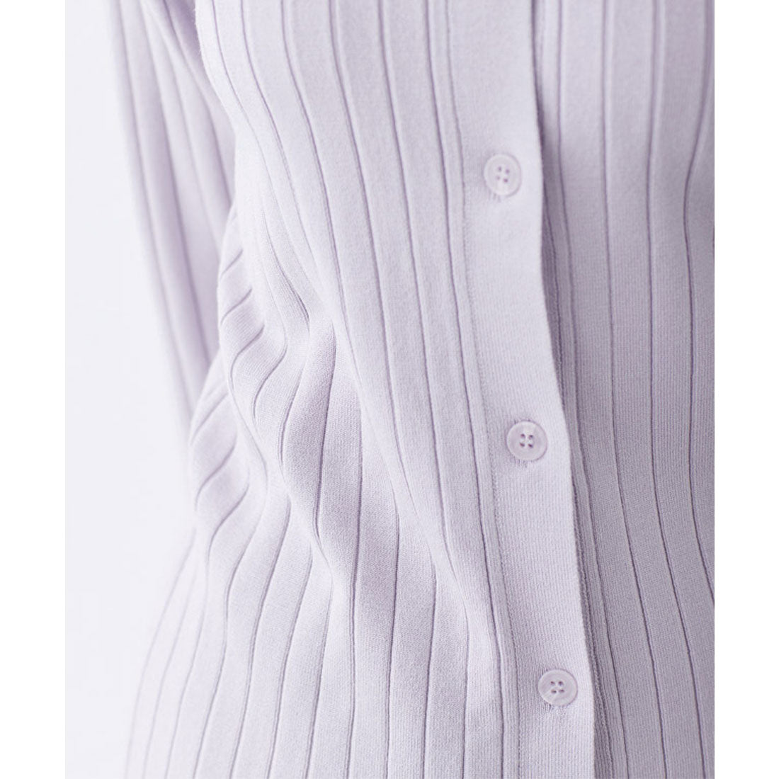 ウォッシャブルリブカーディガン (ピンクベージュ) ピンクベージュ