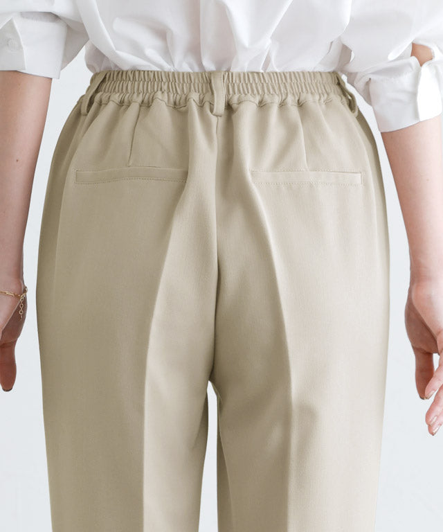 マーベラス バイ ピエロ marvelous by Pierrot 【高身長向け】高見えゆるテーパードパンツ (ストライプ/グレー) ストライプ/グレー