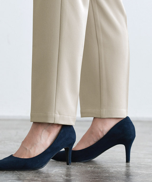 マーベラス バイ ピエロ marvelous by Pierrot 【高身長向け】高見えゆるテーパードパンツ (ストライプ/グレー) ストライプ/グレー