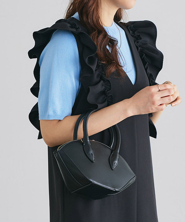 Marvelous by Pierrot Shoulder Frill V-Neck Jumper Skirt