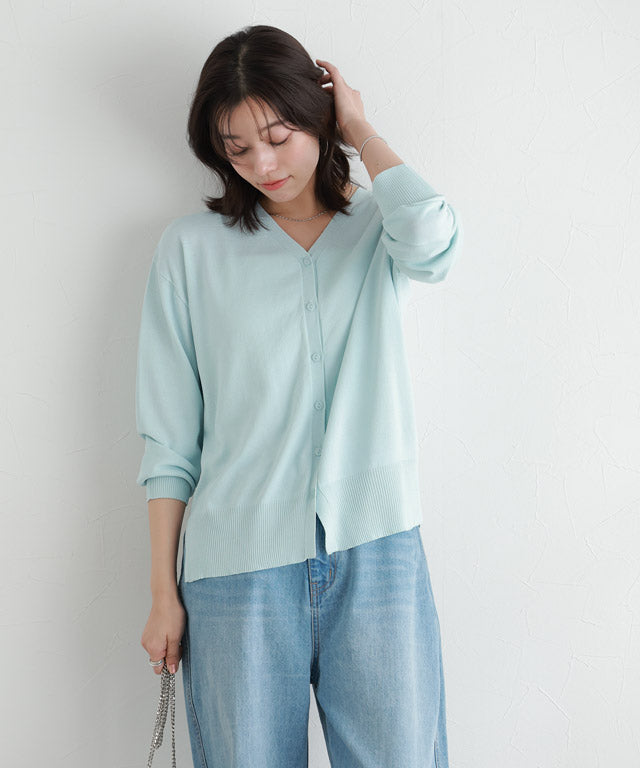 マーベラス バイ ピエロ marvelous by Pierrot UVカット・接触冷感シアーカーディガン