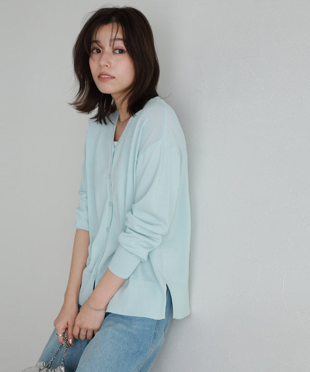 マーベラス バイ ピエロ marvelous by Pierrot UVカット・接触冷感シアーカーディガン