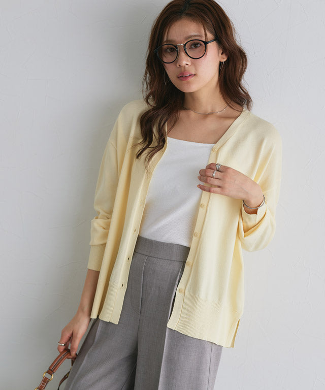 マーベラス バイ ピエロ marvelous by Pierrot UVカット・接触冷感シアーカーディガン