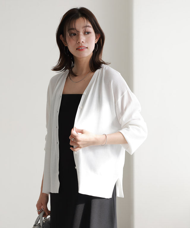 マーベラス バイ ピエロ marvelous by Pierrot UVカット・接触冷感シアーカーディガン