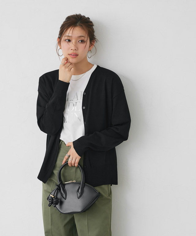 マーベラス バイ ピエロ marvelous by Pierrot UVカット・接触冷感シアーカーディガン