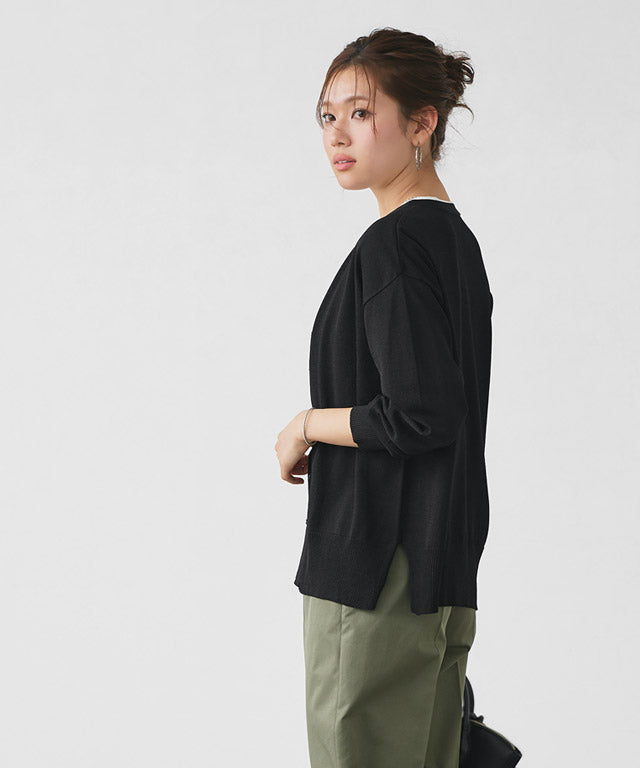 マーベラス バイ ピエロ marvelous by Pierrot UVカット・接触冷感シアーカーディガン