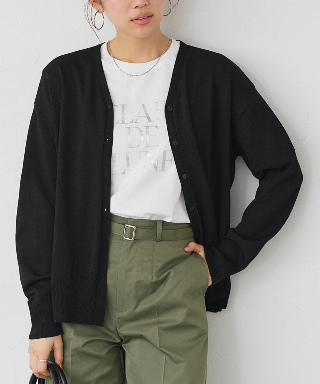 マーベラス バイ ピエロ marvelous by Pierrot UVカット・接触冷感シアーカーディガン