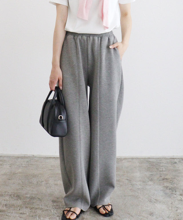 マーベラス バイ ピエロ marvelous by Pierrot ダンボールスウェットカーブパンツ (杢グレー) 杢グレー