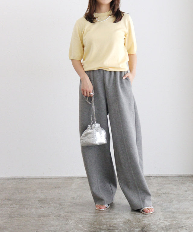 マーベラス バイ ピエロ marvelous by Pierrot ダンボールスウェットカーブパンツ (杢グレー) 杢グレー