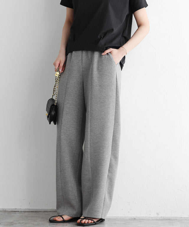 マーベラス バイ ピエロ marvelous by Pierrot ダンボールスウェットカーブパンツ (杢グレー) 杢グレー