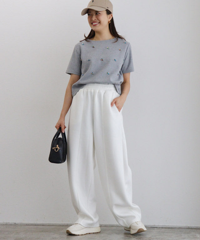 マーベラス バイ ピエロ marvelous by Pierrot ダンボールスウェットカーブパンツ (杢グレー) 杢グレー