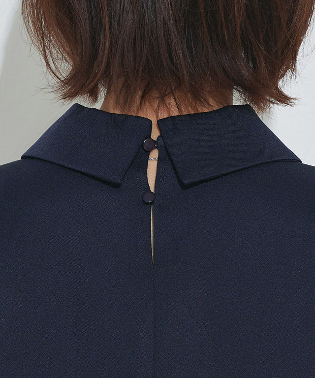 マーベラス バイ ピエロ marvelous by Pierrot ビジュー付き構築袖ブラウス (オフホワイト) オフホワイト