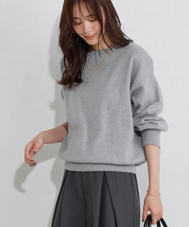 マーベラス バイ ピエロ marvelous by Pierrot 綿混ボリュームスリーブニット (アイボリー) アイボリー