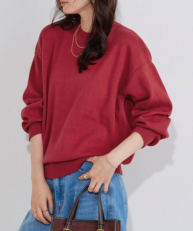 マーベラス バイ ピエロ marvelous by Pierrot 綿混ボリュームスリーブニット (アイボリー) アイボリー