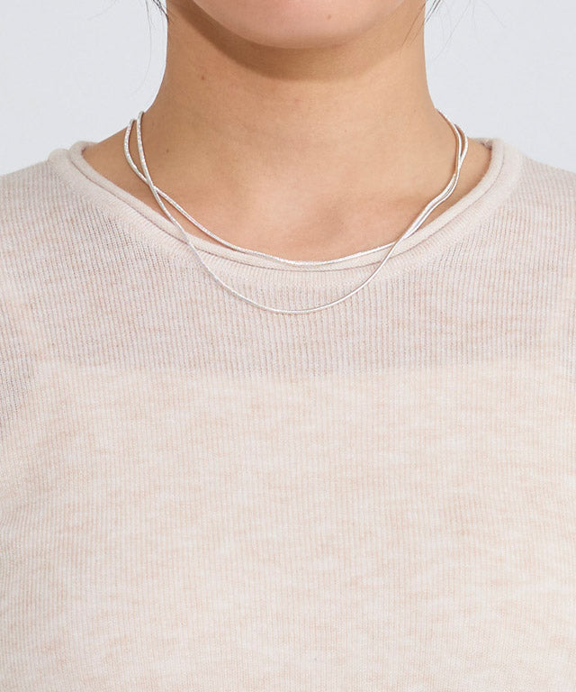 マーベラス バイ ピエロ marvelous by Pierrot 細リブシンプルニット (エクリュ) エクリュ