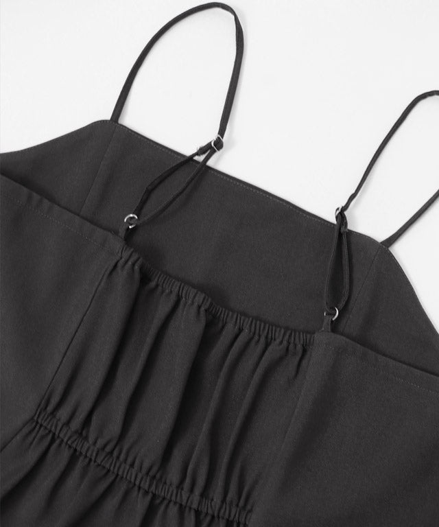 マーベラス バイ ピエロ marvelous by Pierrot フレアキャミワンピース (ブラック) ブラック