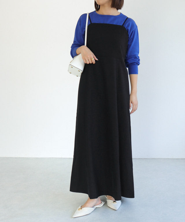 マーベラス バイ ピエロ marvelous by Pierrot フレアキャミワンピース (ブラック) ブラック